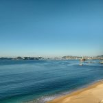 Orilla de la playa de Acapulco