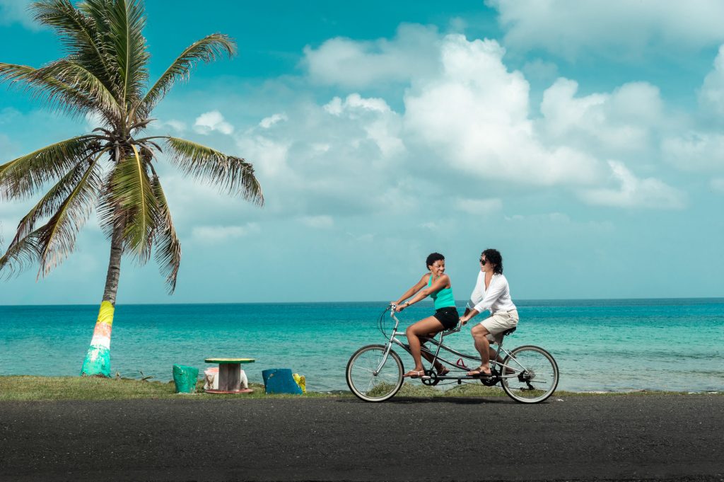 Bicicleta en Isla Mujeres 
