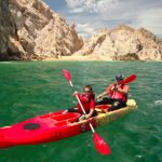 Kayak en el mar de cortes
