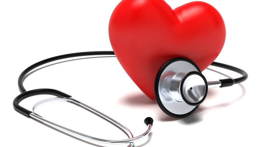 corazón monitoreado y sano