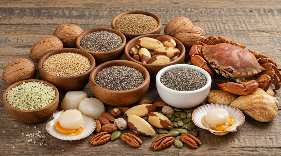 alimentos ricos en zinc